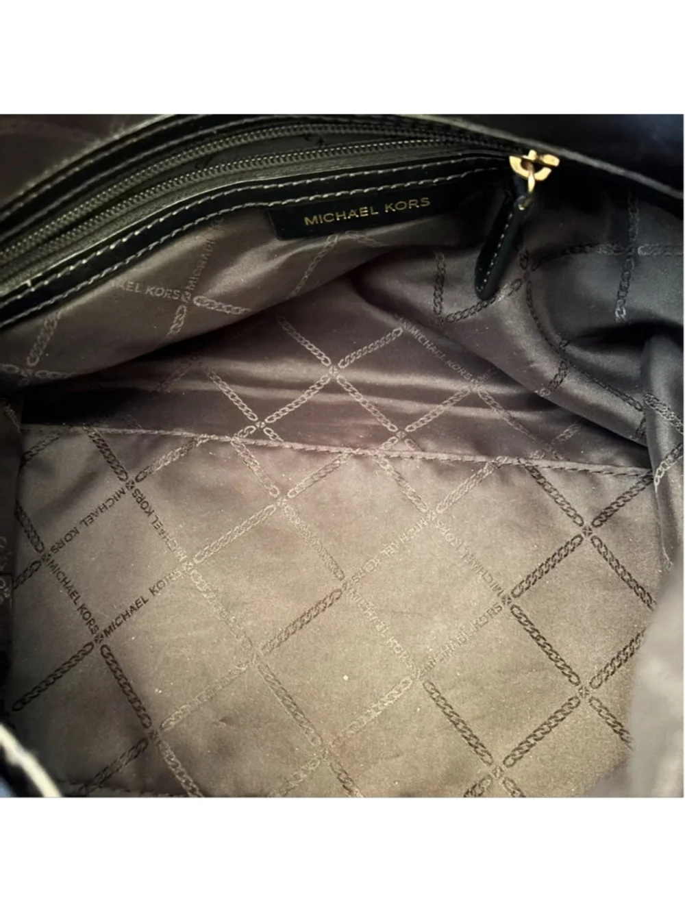 MICHAEL KORS COUTURE BLACK PEBBLE LEATHER WITH SNAKE PRINT HOBO BAG & WALLET EUC